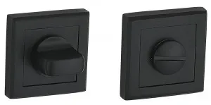 Купить Завертки сантехнические  черный Завертка сантех BUSSARE WC-30 BLACK квадрат для межкомнатной двери во Владивостоке