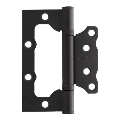 Купить Дверные петли  черный Петля дверная  ADDEN BAU 100x75x2,5 BUT BLACK бабочка  для межкомнатной двери во Владивостоке