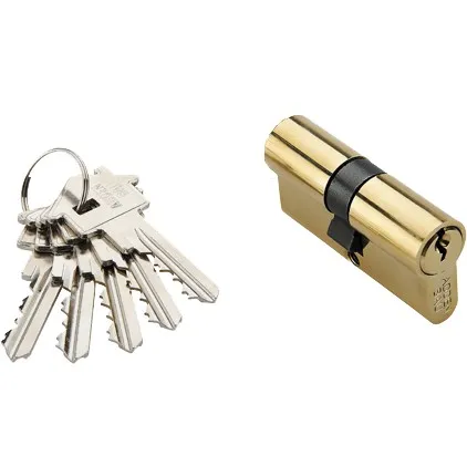 Купить Ключевой цилиндр золото Ключевой цилиндр ADDEN BAU CYL 5-60 KEY ключ золото для межкомнатной двери во Владивостоке