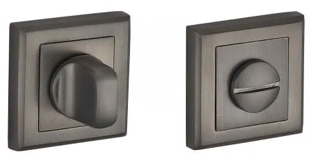 Купить Завертки сантехнические  графит Завертка сантех BUSSARE WC-30 GRAPHITE квадрат для межкомнатной двери во Владивостоке