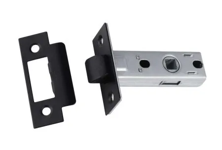 Купить Защелка хром Защелка под ручку L6-45 PLAST BLACK BUSSARE черный пластик для межкомнатной двери #REGION_NAME_DECLINE_PP#