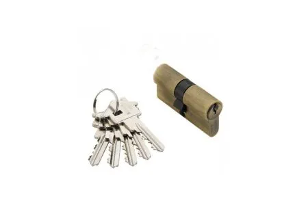 Купить Ключевой цилиндр бронза Ключевой цилиндр ADDEN BAU CYL 5-60 KEY ключ бронза для межкомнатной двери #REGION_NAME_DECLINE_PP#