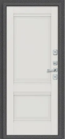 Купить Стальную дверь  Антик серебро Nardo Grey Эко шпон ДС Porta T2 104/К42 Nardo Grey/Антик Серебро 205*88 Правая во Владивостоке
