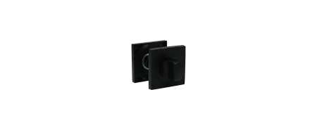 Купить Завертки сантехнические  черный Завертка сантех BUSSARE WC-40 BLACK  квадрат тонкий для межкомнатной двери во Владивостоке
