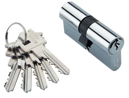 Купить Ключевой цилиндр хром Ключевой цилиндр ADDEN BAU CYL 5-60 KEY ключ хром для межкомнатной двери #REGION_NAME_DECLINE_PP#